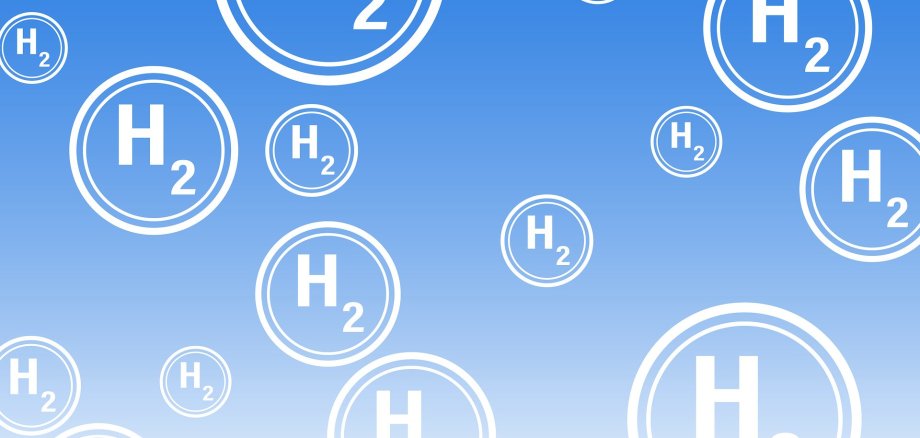 Chemisches Symbol für Wasserstoff 