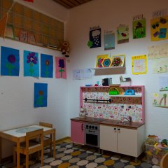 Spielküche im Raum
