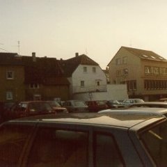 Schlosskirchenplatz vor der Sanierung