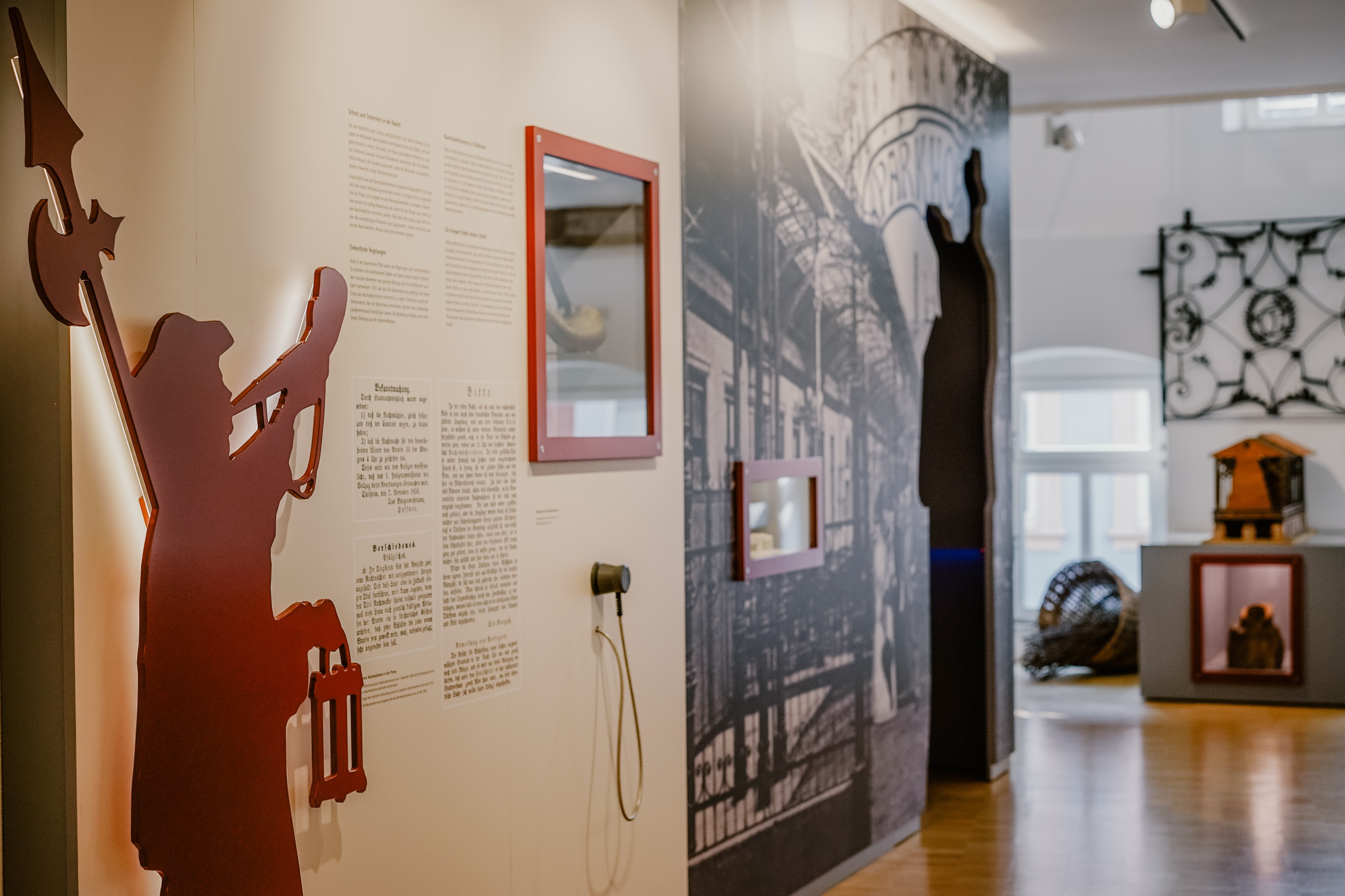 Raum des Stadtmuseums in Bad Dürkheim