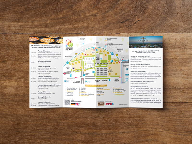 Wurstmarkt-Flyer 2025