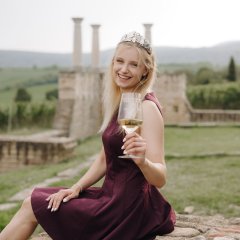 Cecile I., Bad Dürkheimer Weinhoheit 2025/2026.