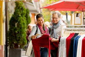 Einkaufen in der Innenstadt in Bad Dürkheim