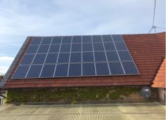 Solaranlage auf einem Dach
Solaranlage auf einem Dach