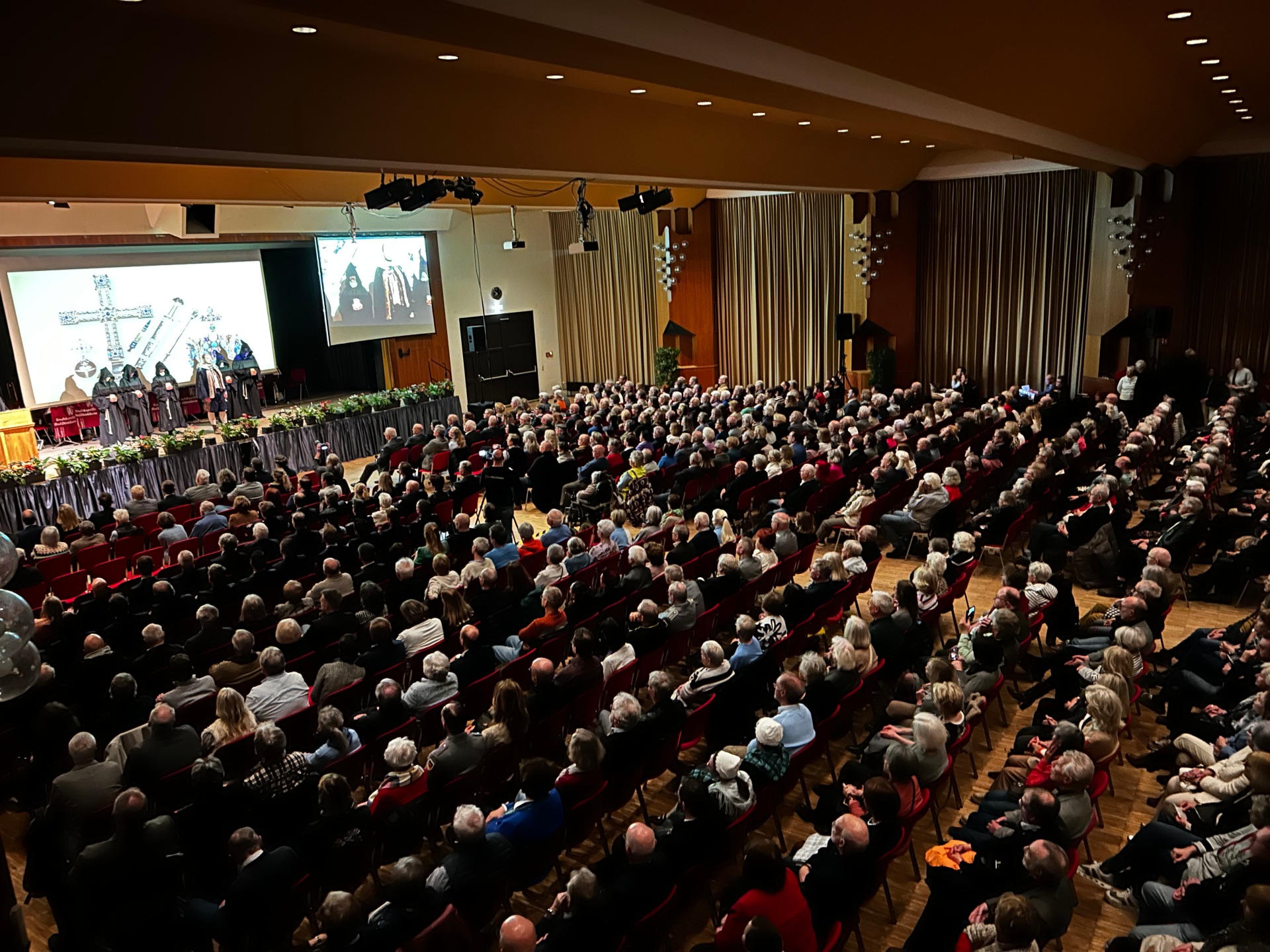 Panorama Aufnahme Publikum Neujahrsempfang