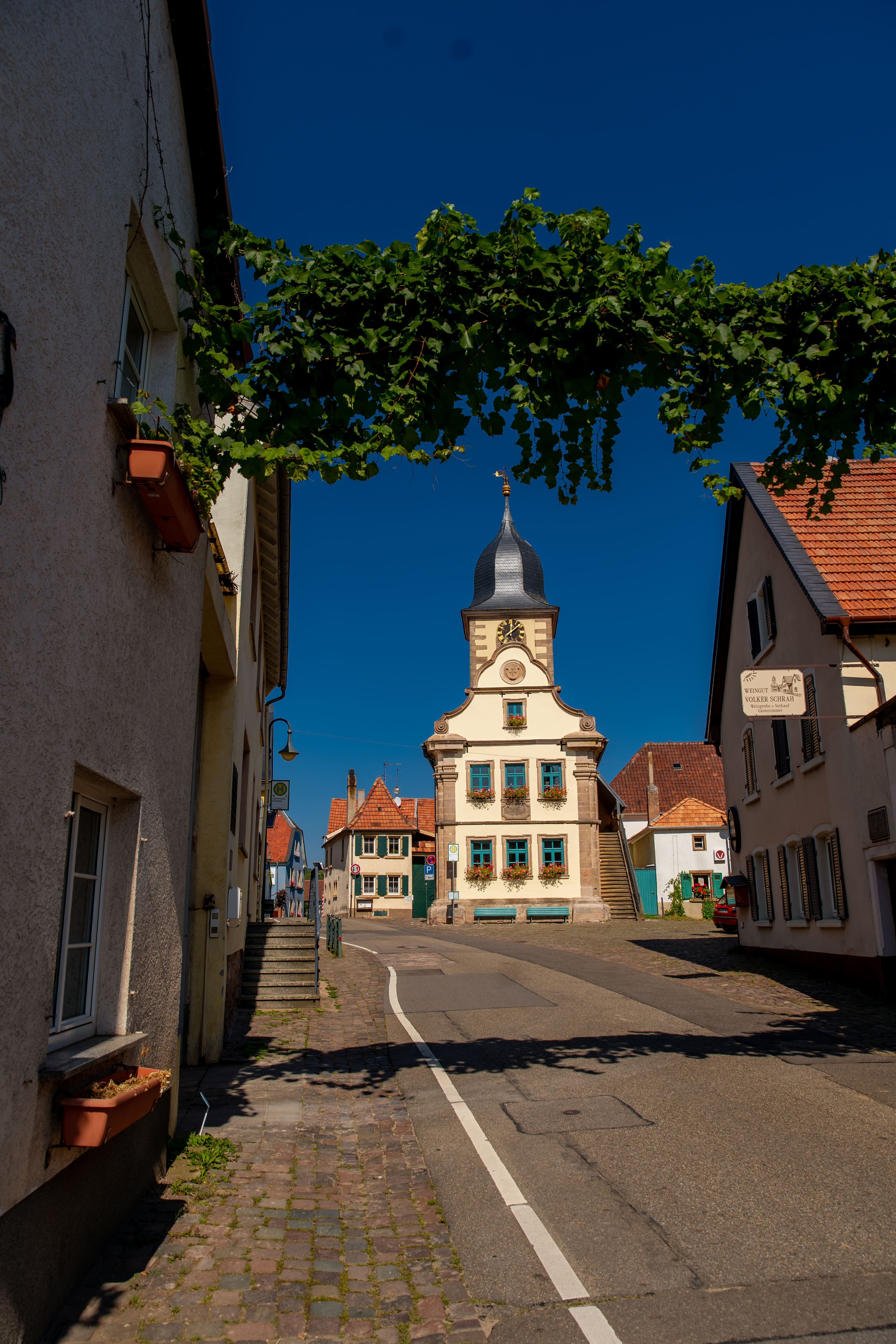 Das alte Rathaus von Leistadt