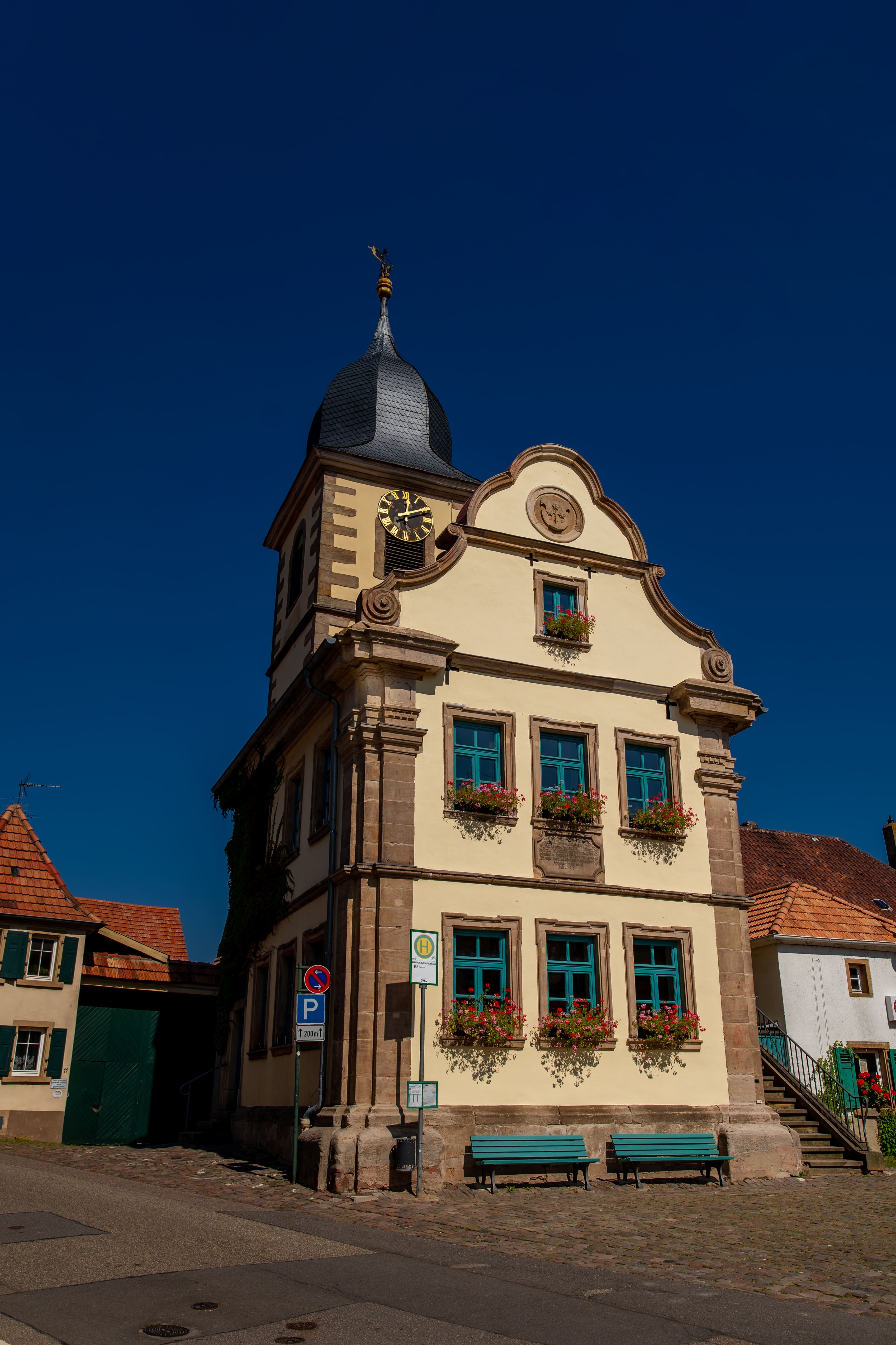 Das alte Rathaus in Leistadt