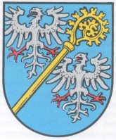 Schild mit den Abteilungen der Stadtverwaltung