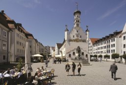 Rathaus und Rathausplatz Kempten Rathaus und Rathausplatz Kempten