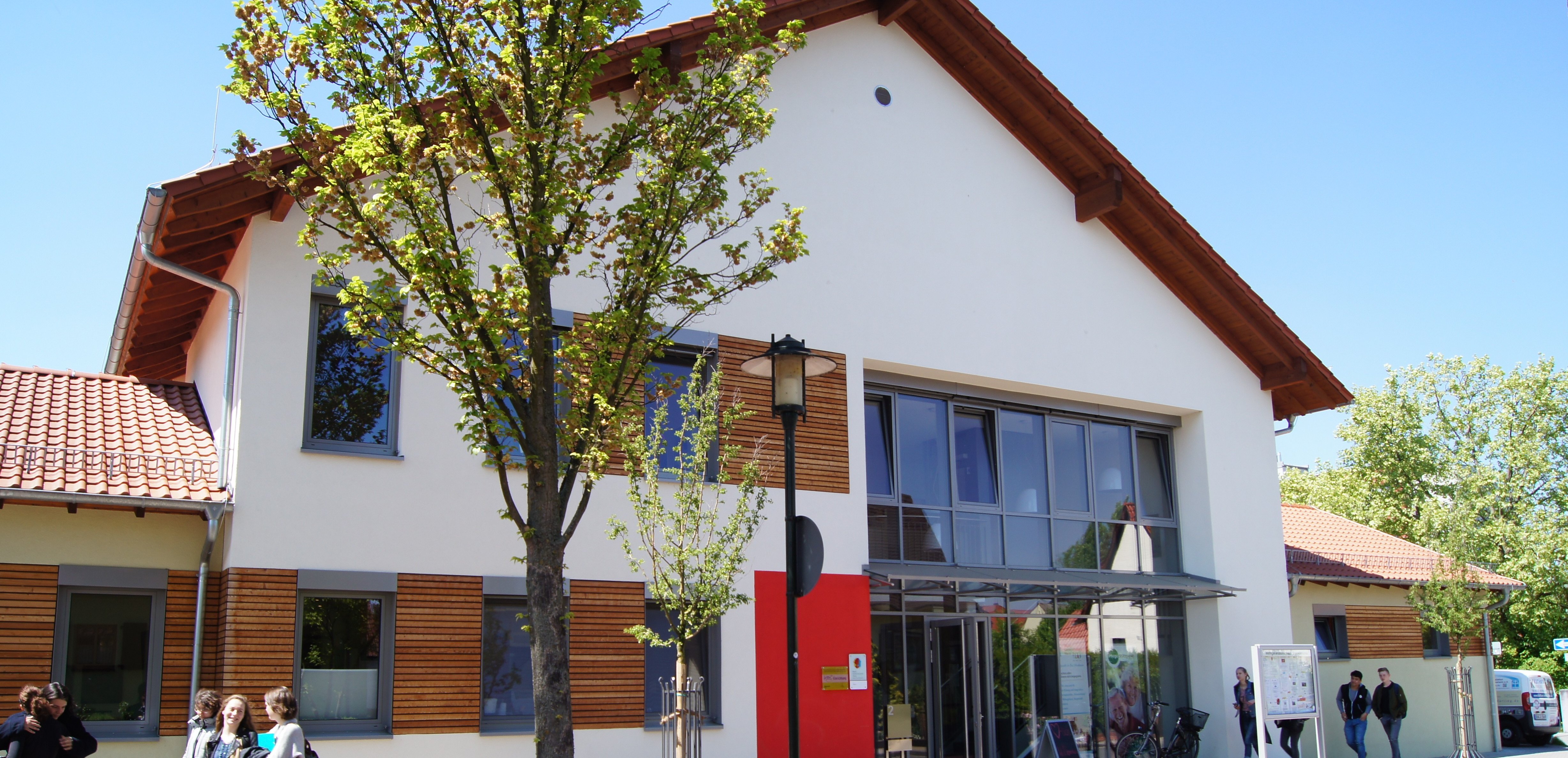 Das Gebäude des Mehrgenerationenhauses