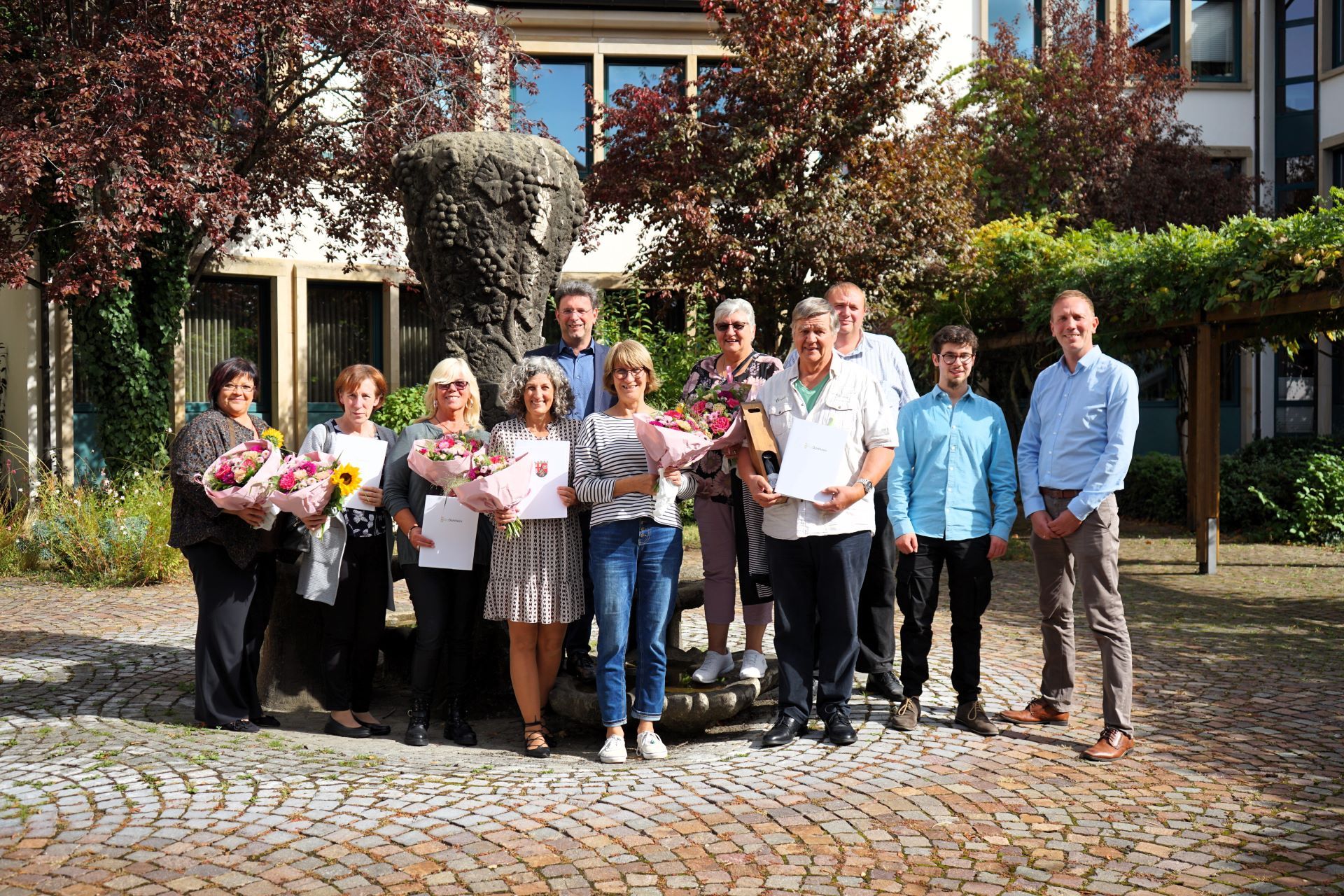 Feierstunde im Rathaus Feierstunde im Rathaus