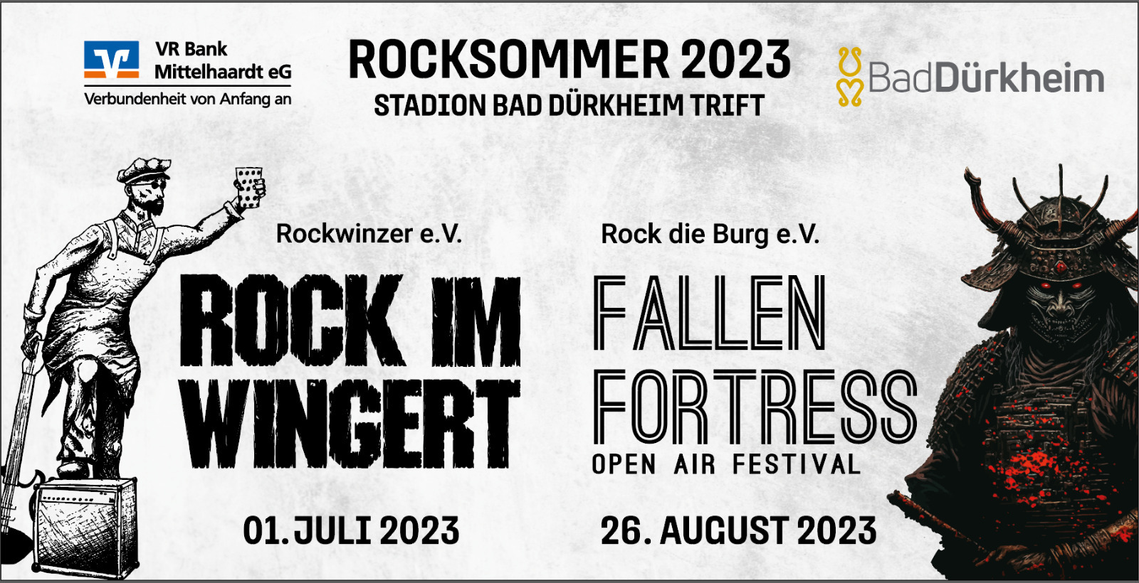 Rocksommer 2023 in Bad Dürkheim Banner
