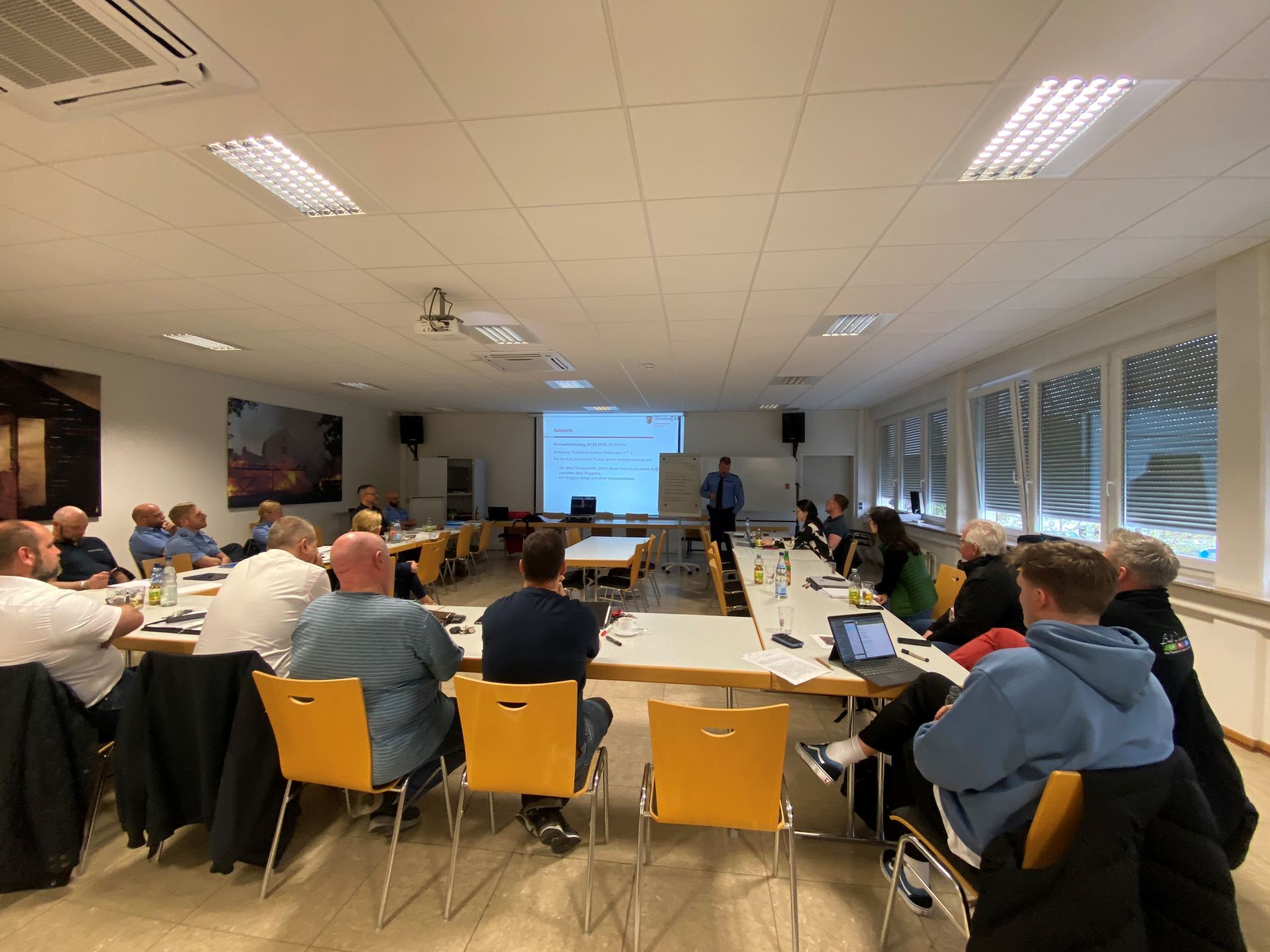 Planübung für den Dürkheimer Wurstmarkt 2024