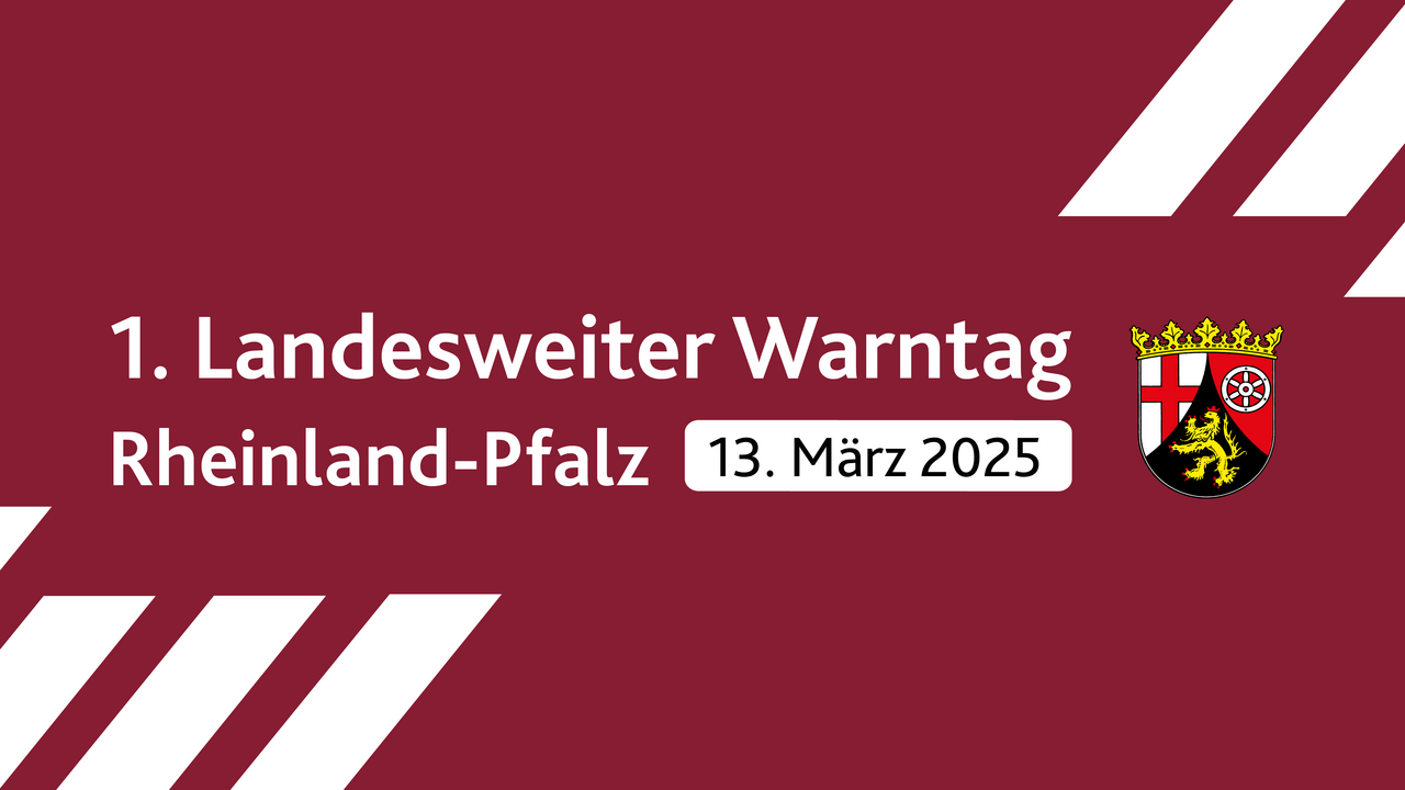 Landesweiter Warntag