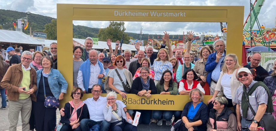 Gelebte Freundschaft: Partnerstädte beim Dürkheimer Wurstmarkt 2025