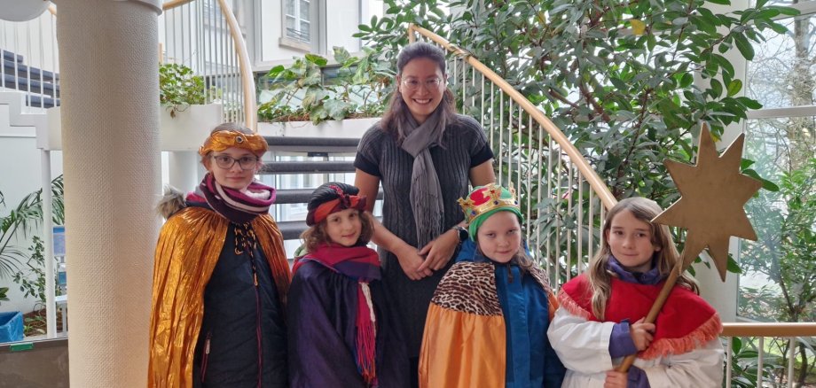 Sternsinger im Rathaus