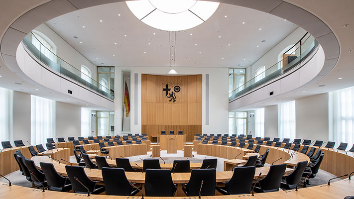 Plenarsaal Landtag Rheinland-Pfalz
