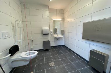 Barrierefreies WC im Kurpark