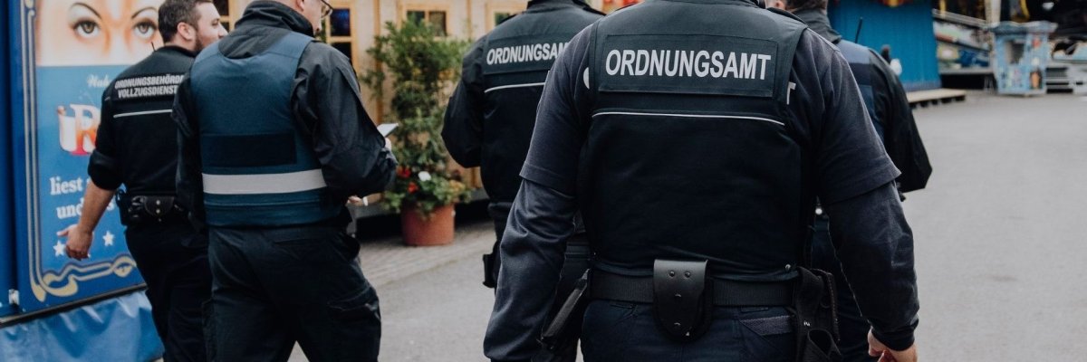 Ordnungsamt auf Streife