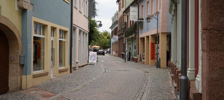 Römerstraße nach der Sanierung