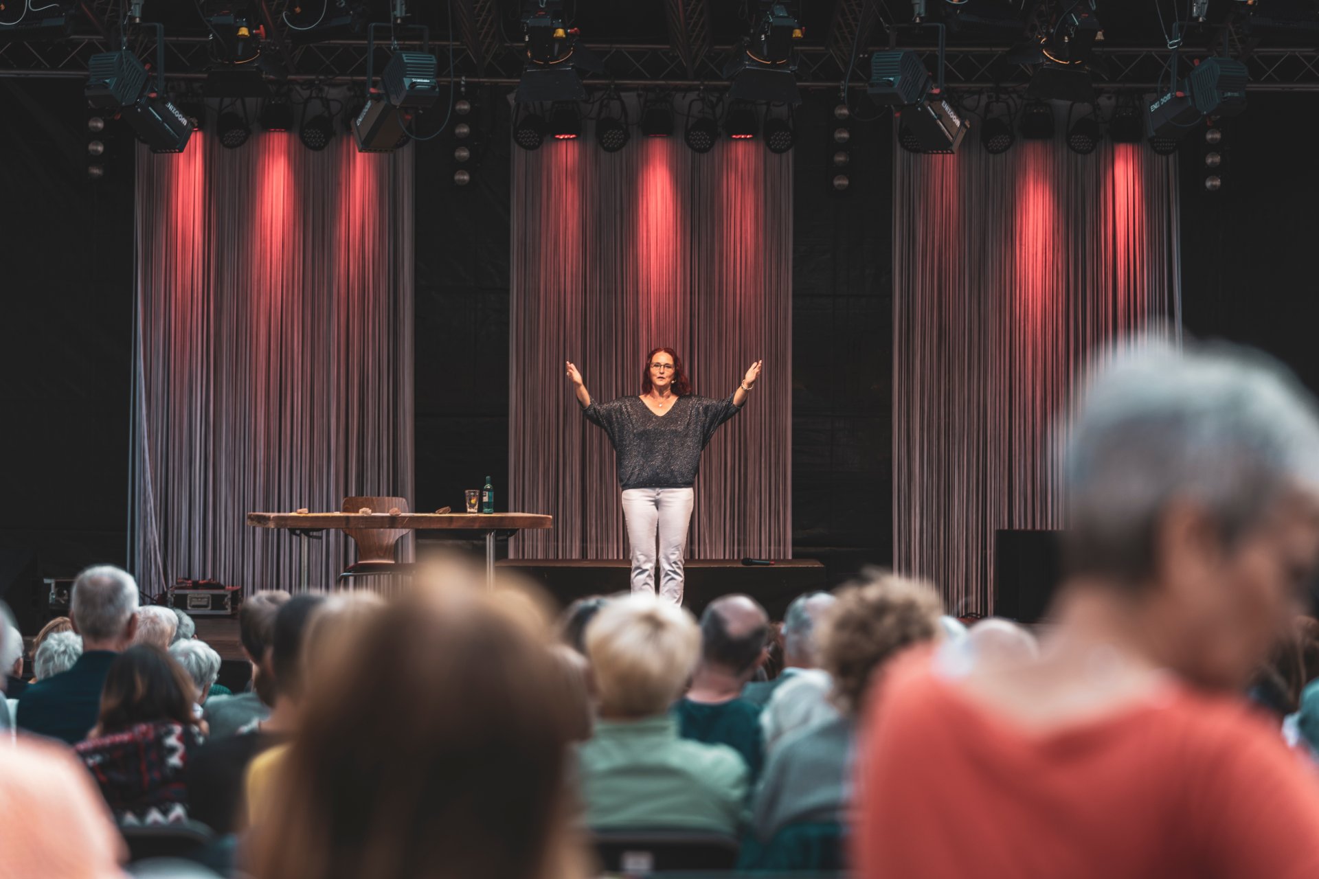 Kabarett-Auftritt in der Klosterruine Limburg